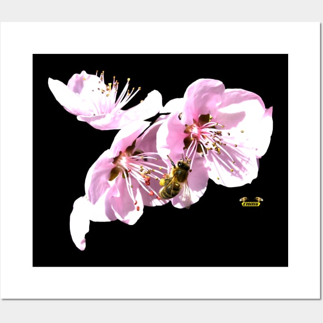 Honey bee noble Wall Art by Wolf Art / Swiss Artwork Photography